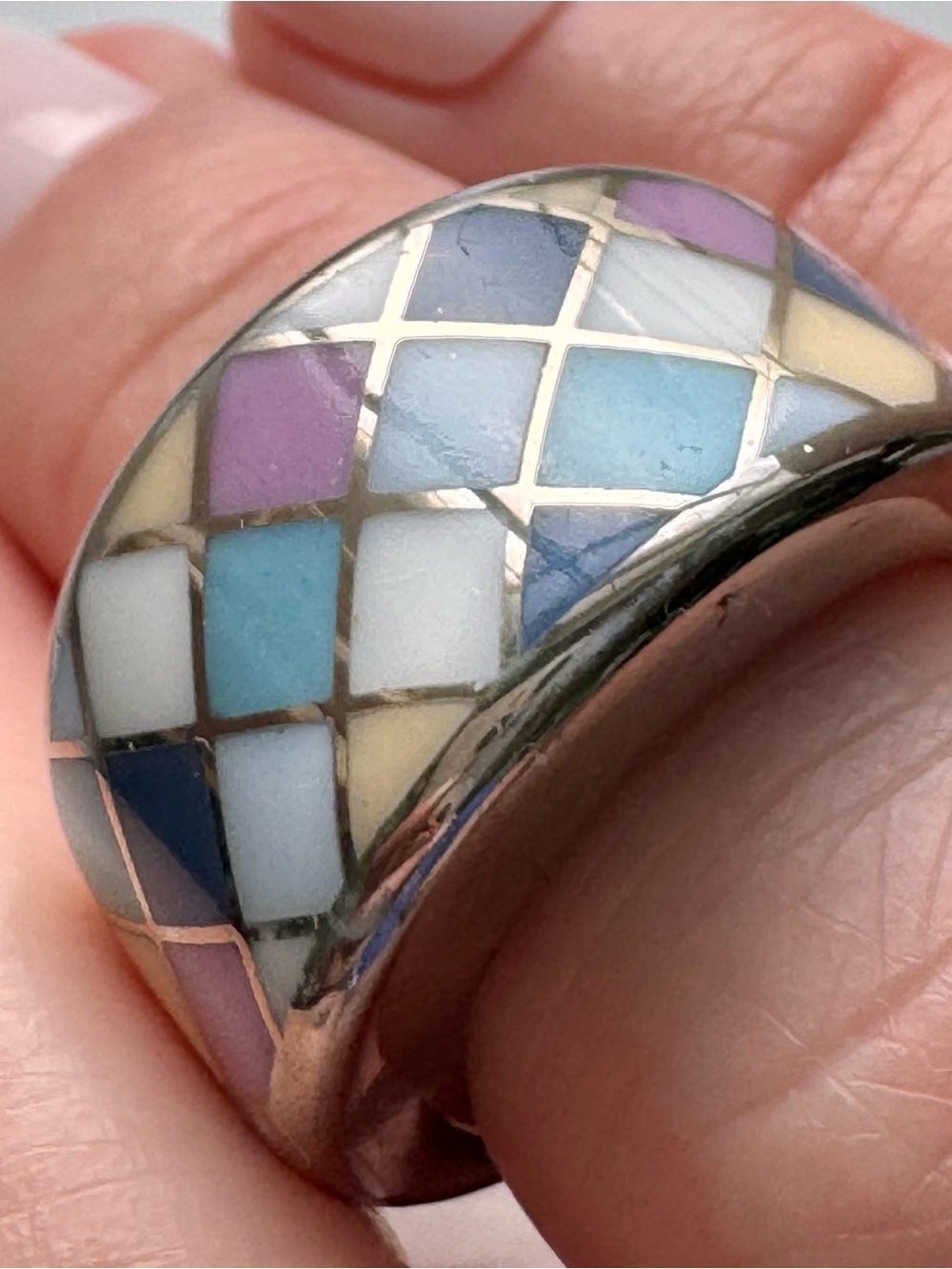 Bernardaud Limoges Porcelain Ring, size 6 - Picture 14 of 15